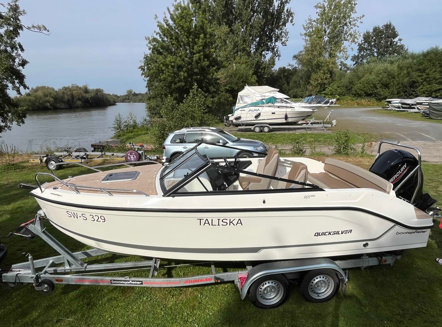 Quicksilver Activ 605 Cruiser Taliska Seitenansicht